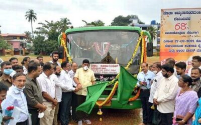 MLA flags off KSRTC city bus service